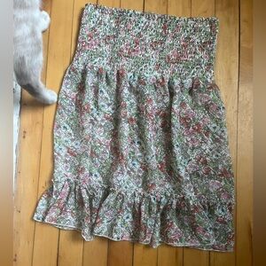 Floral Smocked halter top